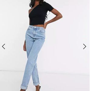 ASOS DESIGN Tall high rise "original" mom jeans